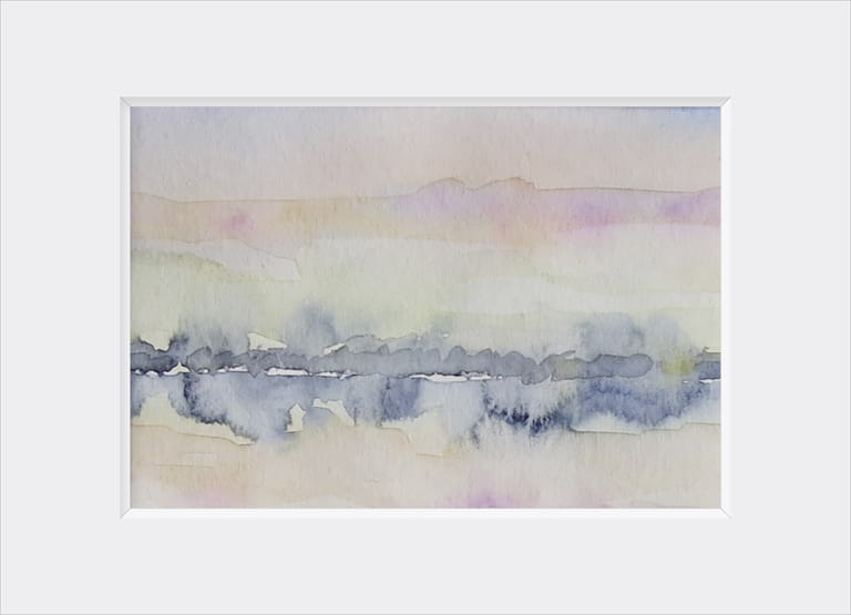 Spiegelung – Aquarell/Papier